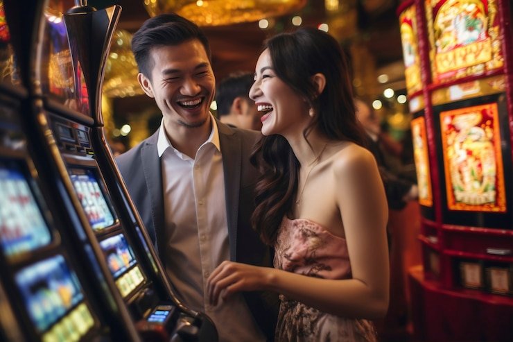 Multi-camera live-dealer studio showing dealer, cards, and betting interface on rajagaming mobile screen